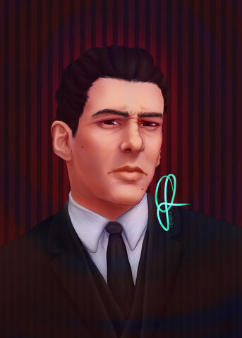 Mafia - Portrait Illustration